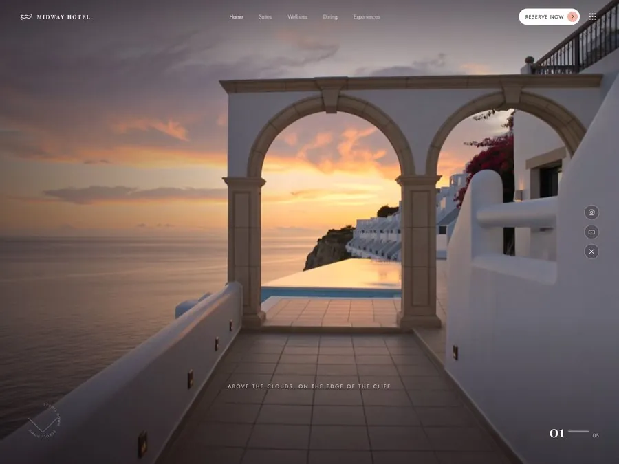 Midway Hotel, site realizat de Flowmatic